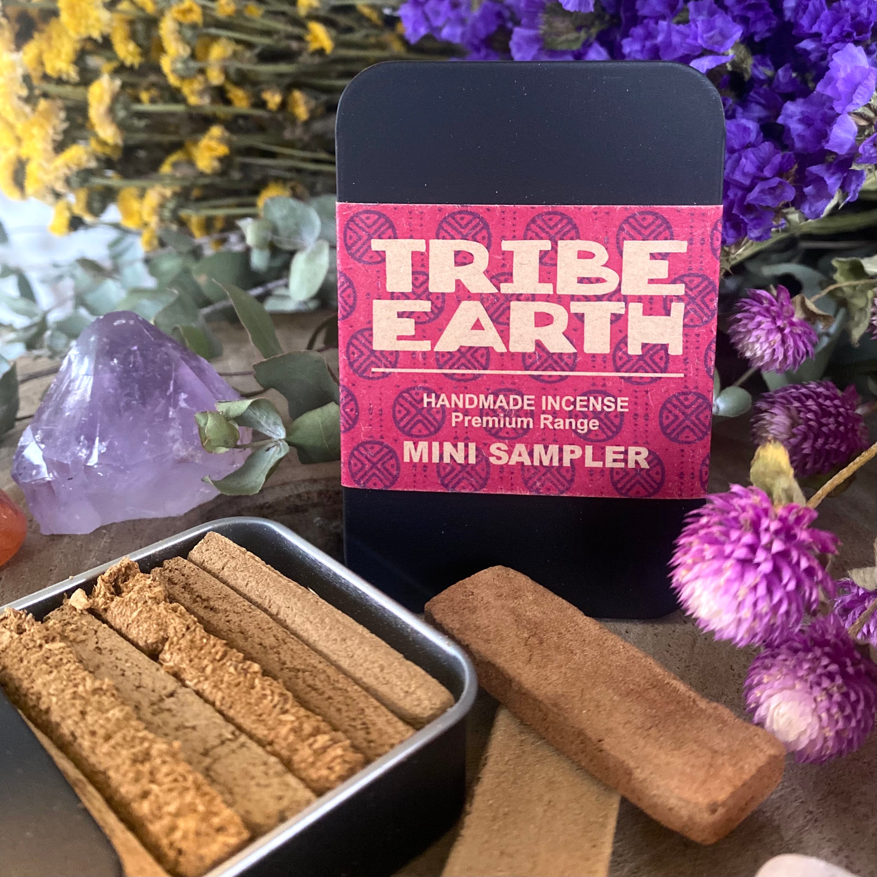 "Tribe Earth" Incense MINI SAMPLER Tins