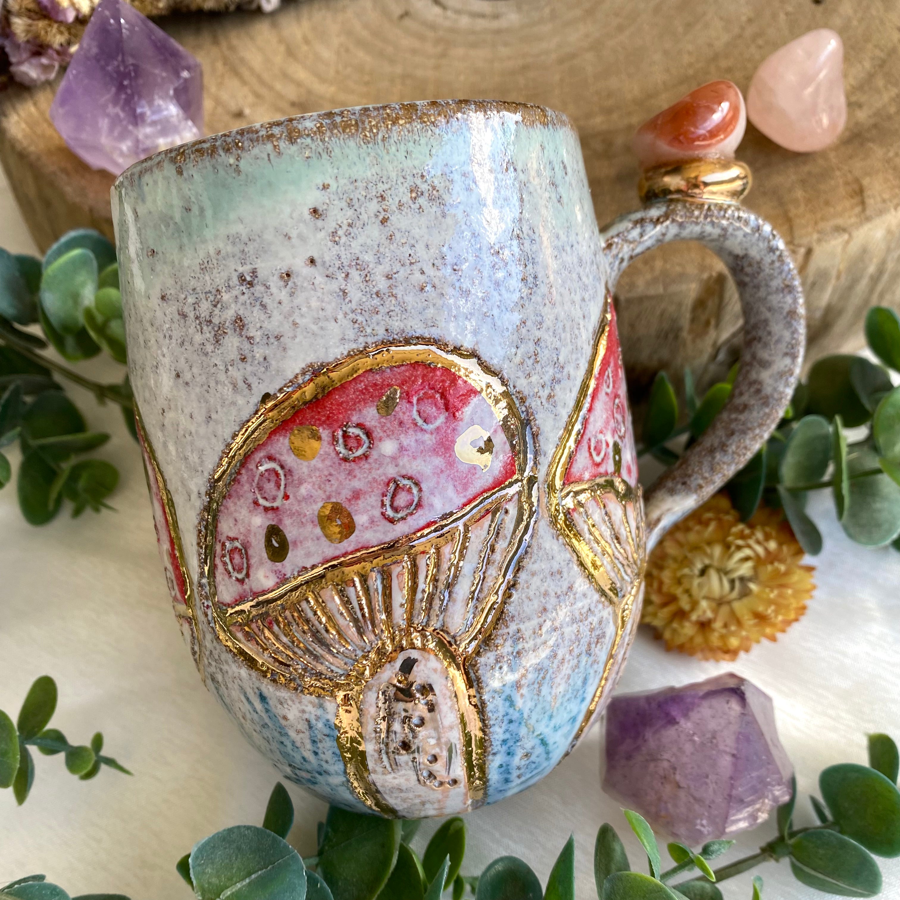 Crystal Mugs by Carys Martin