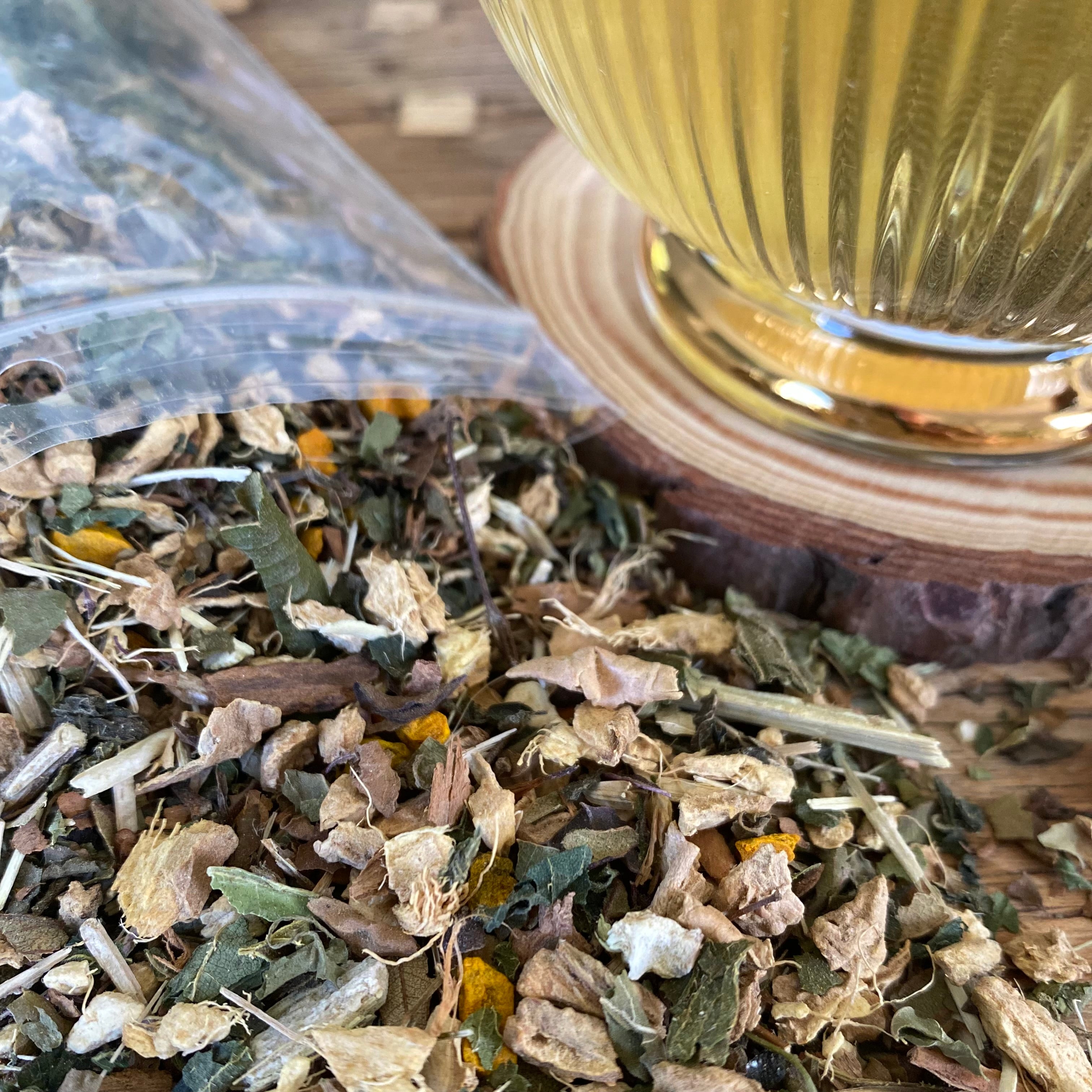 AURORA | Morning Gratitude Tea Ritual Canister - Awaken. Energise. Protect.