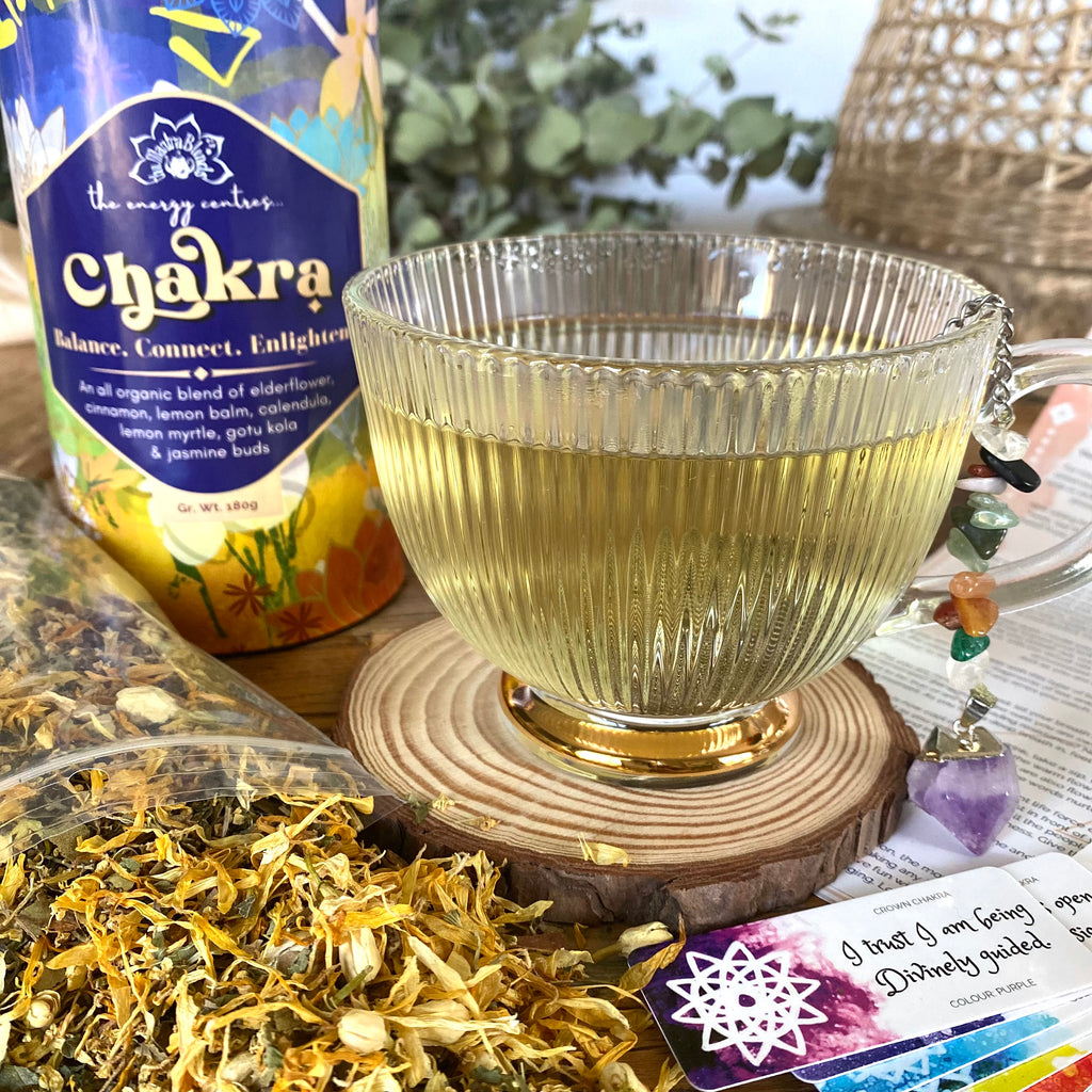 CHAKRA | Energy Alignment Tea Ritual Canister - Balance. Connect. Enlighten.