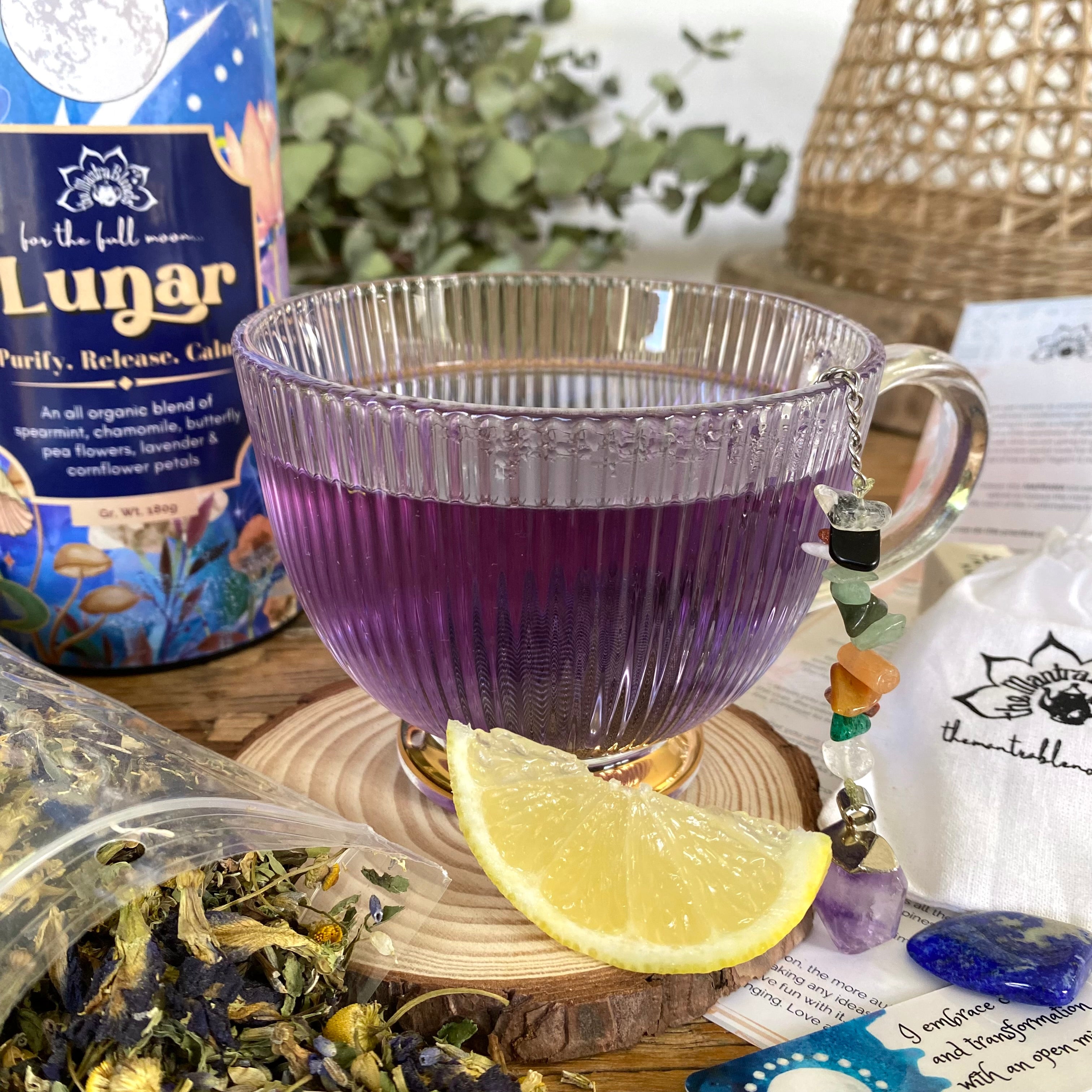 LUNAR | Full Moon Tea Ritual Canister - Purify. Release. Calm.