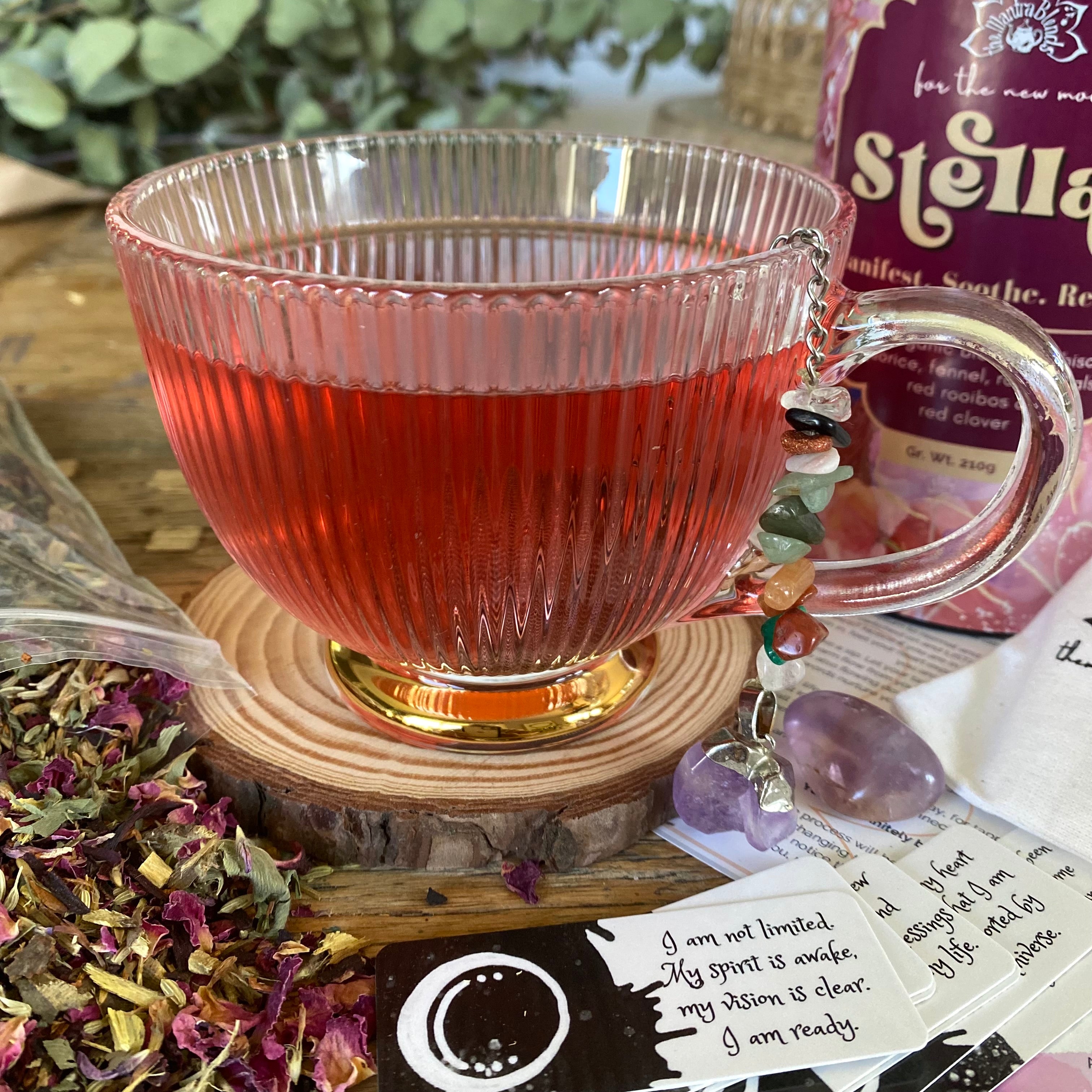 STELLAR | New Moon Tea Ritual Canister - Manifest. Soothe. Renew.