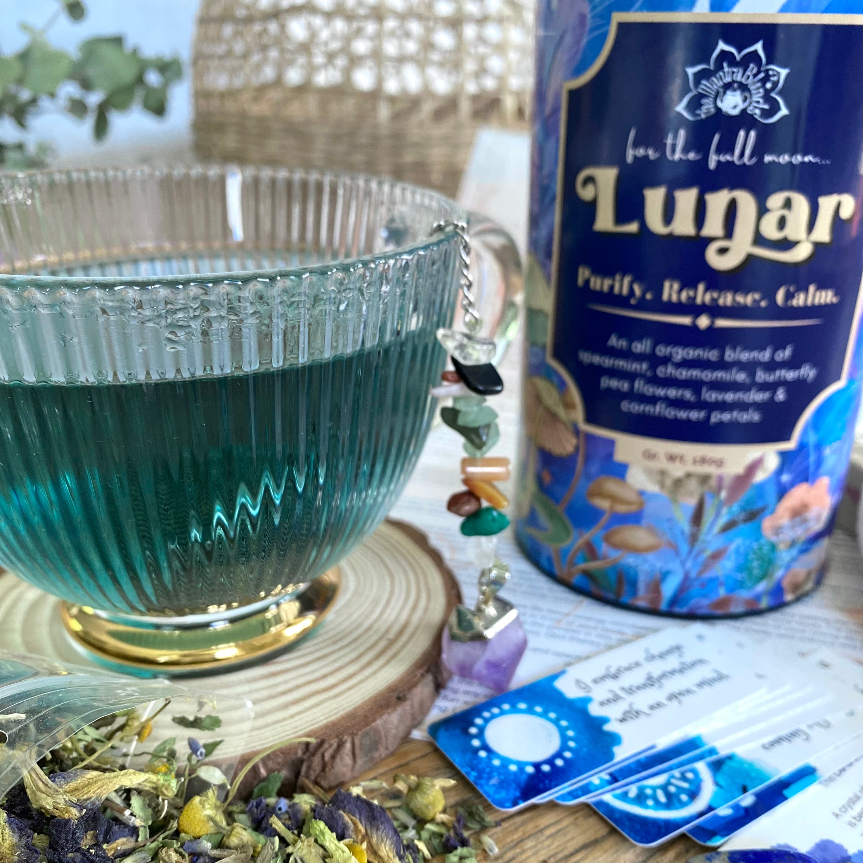 LUNAR | Full Moon Tea Ritual Canister - Purify. Release. Calm.