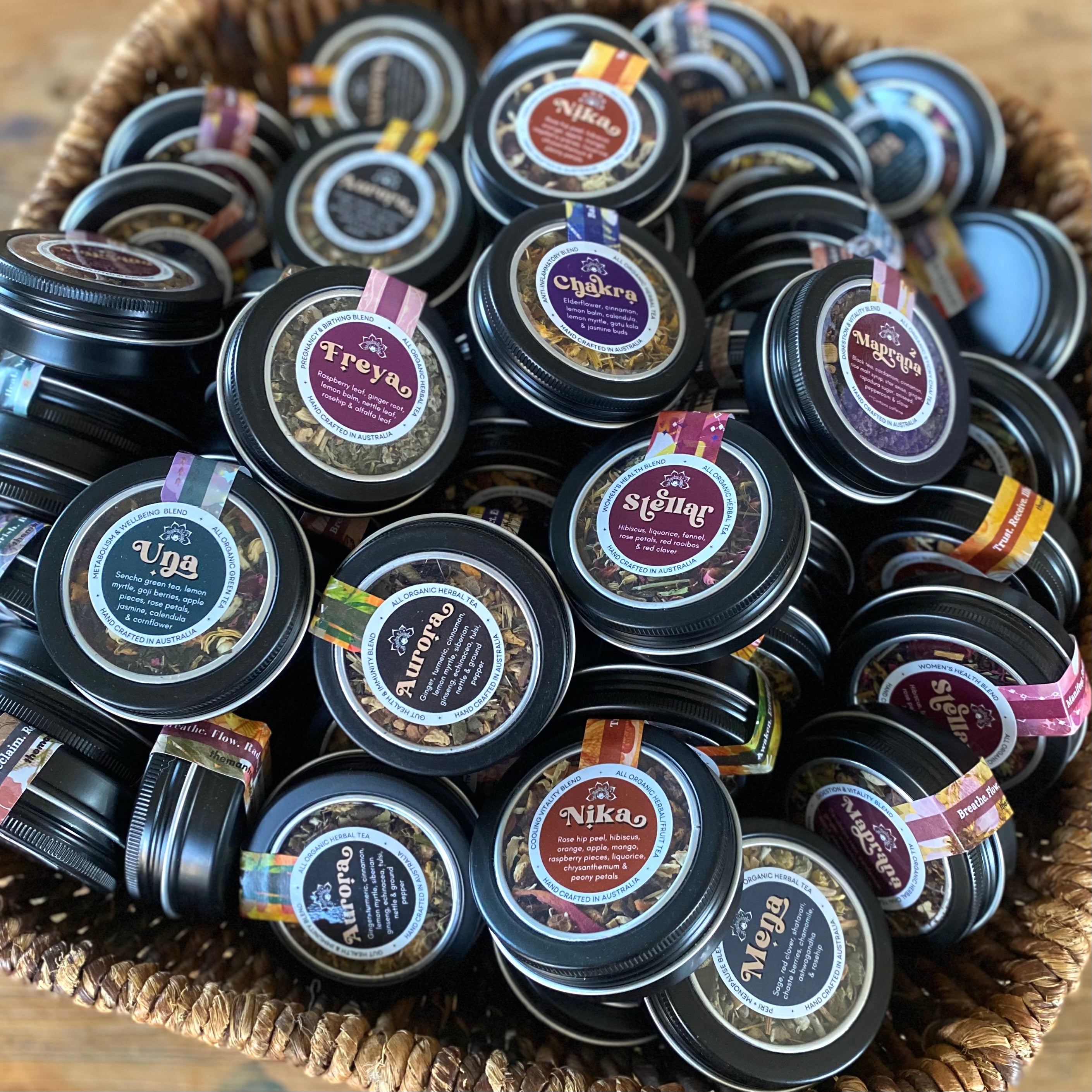 Tea Taster Tins