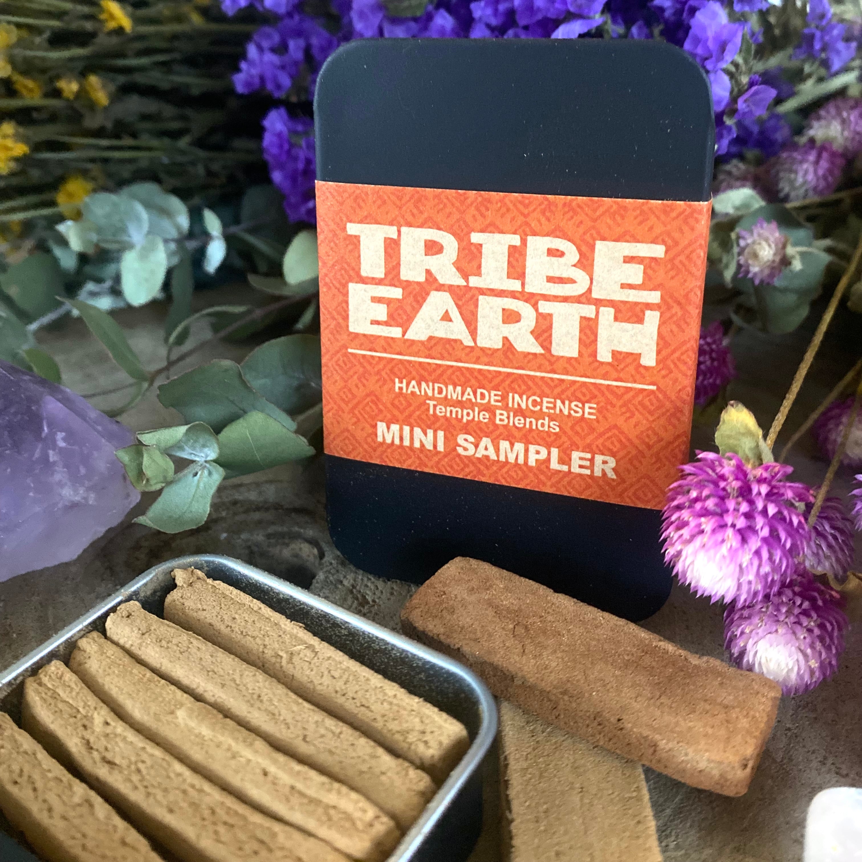 "Tribe Earth" Incense MINI SAMPLER Tins