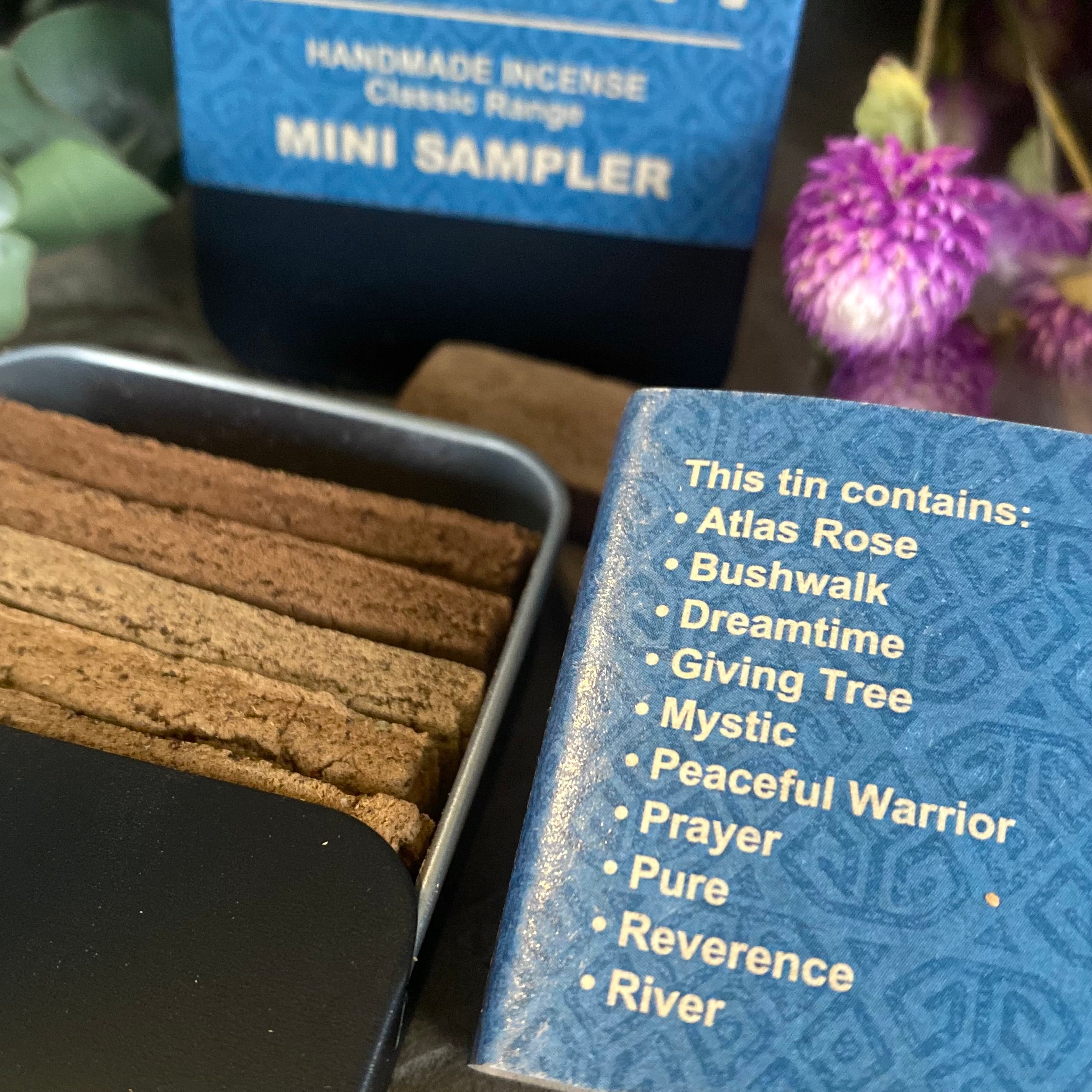 "Tribe Earth" Incense MINI SAMPLER Tins