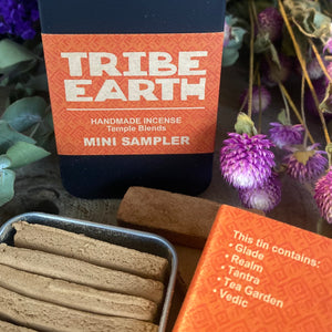 "Tribe Earth" Incense MINI SAMPLER Tins