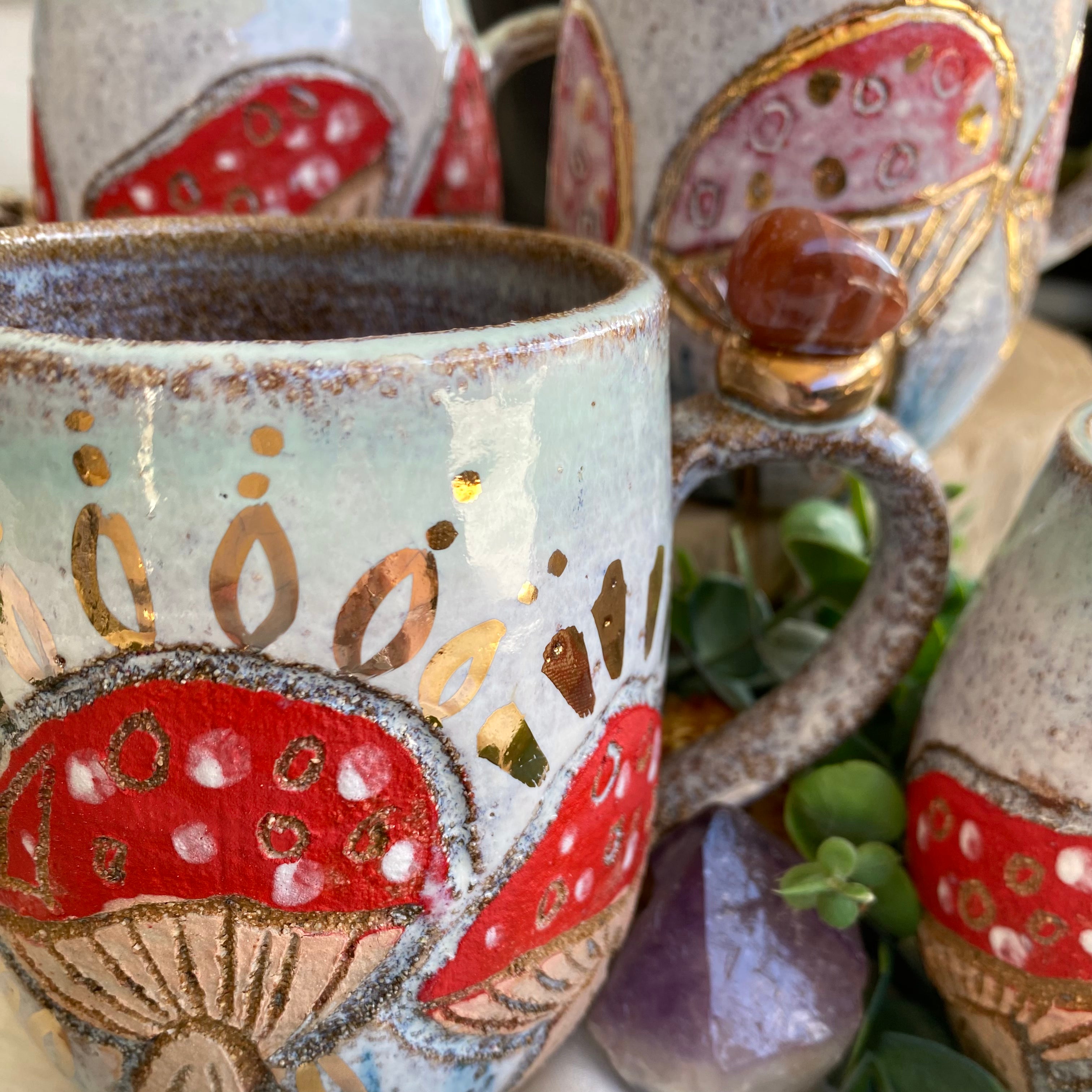 Crystal Mugs by Carys Martin