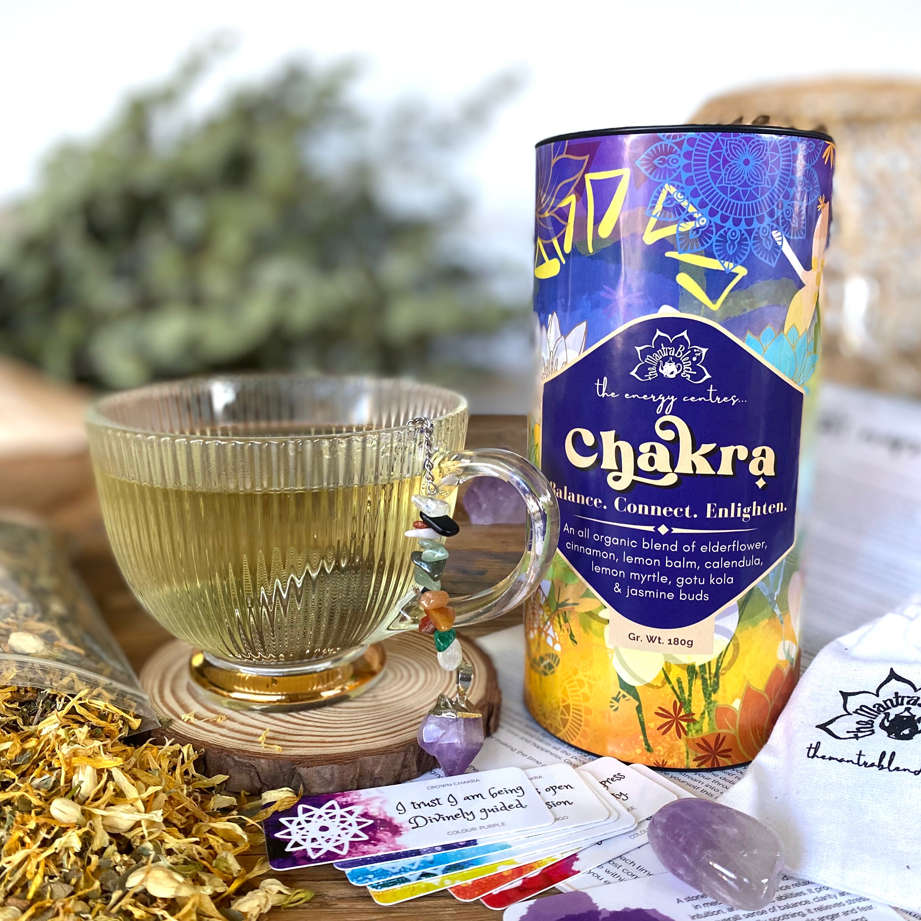 CHAKRA | Energy Alignment Tea Ritual Canister - Balance. Connect. Enlighten.