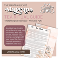 MAPRANA Tea Ritual Guide “Awaken Prana - The Life-Force Energy” - Printable PDF