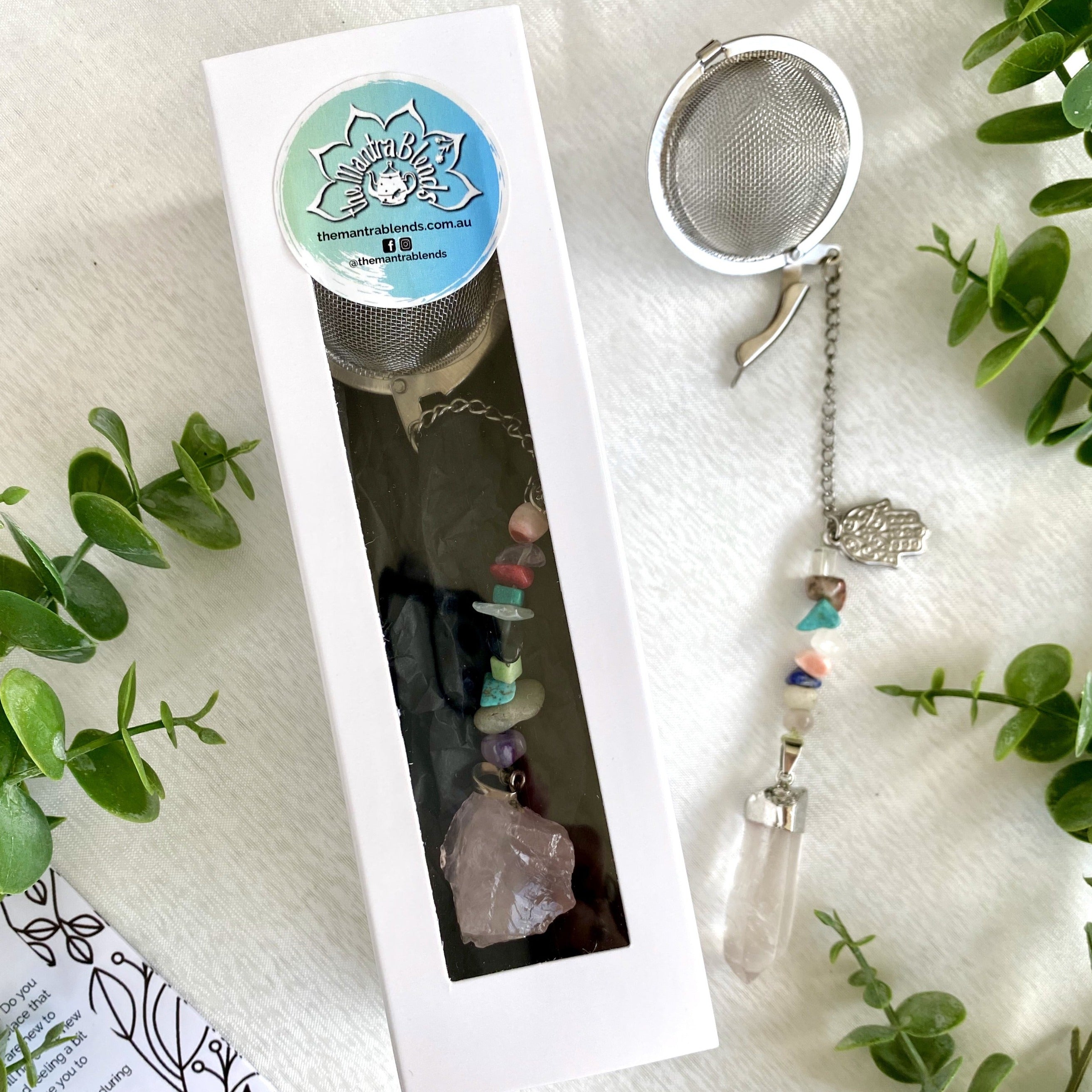 Crystal Tea Strainer