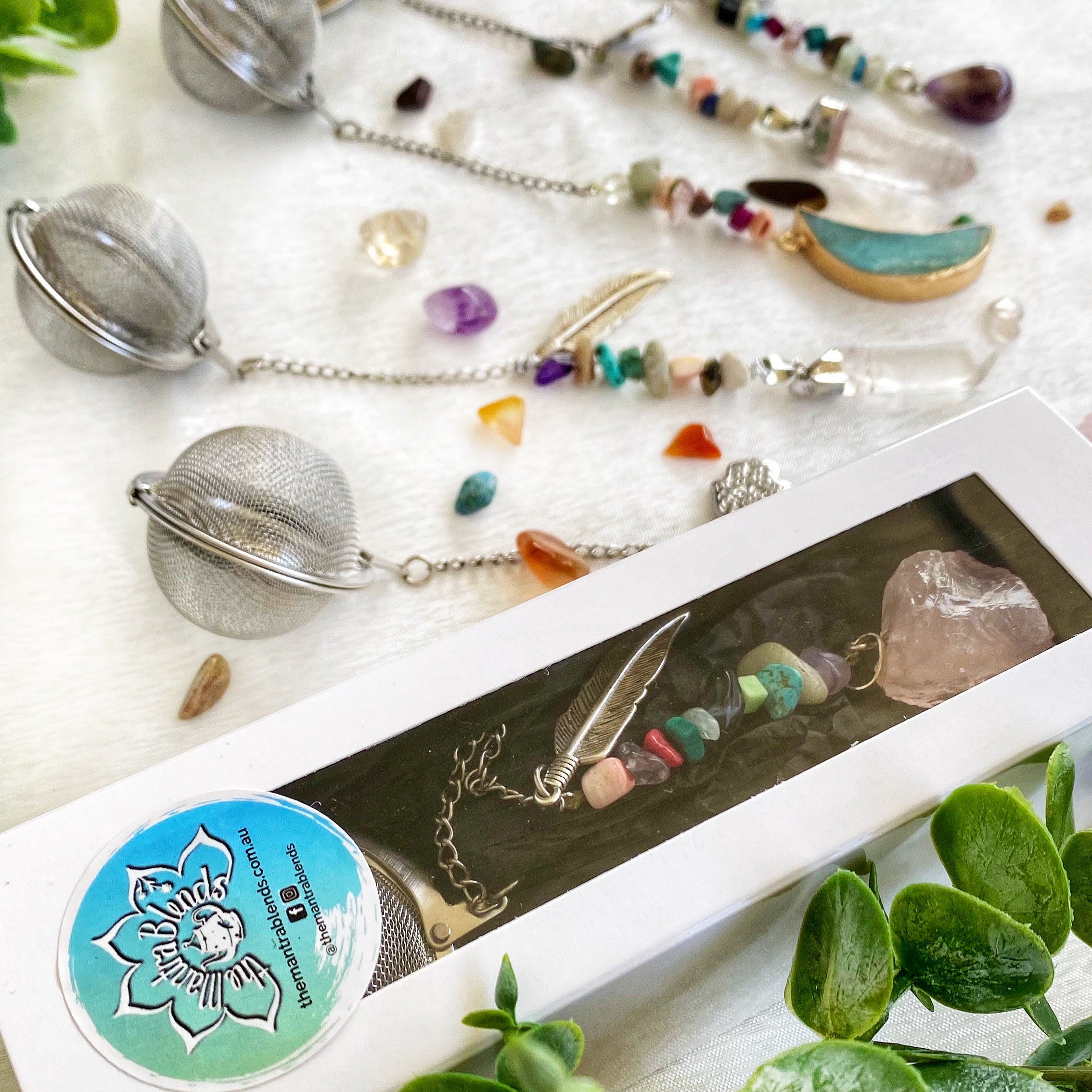 Crystal Tea Strainer