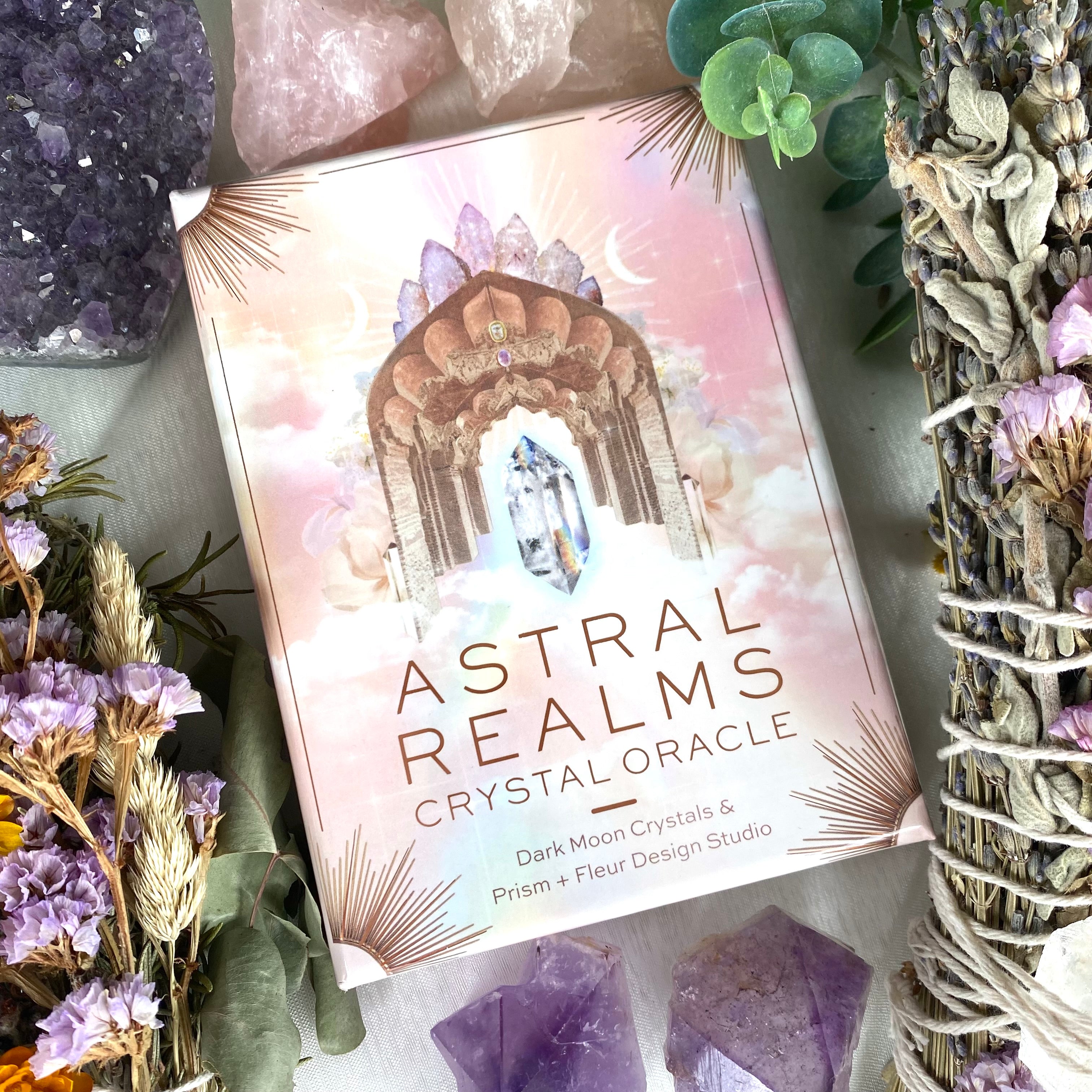 Astral Realms Crystal Oracle Deck