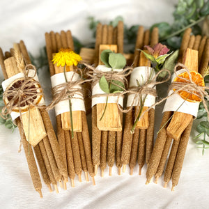 Premium Palo Incense Sticks w/ Palo Santo Wood Bundle